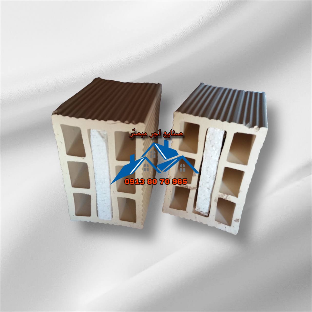 آجر سفال تیغه 20*20*15 فومدار