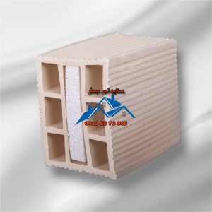 خرید آجر سفال تیغه 20*20*15 فومدار